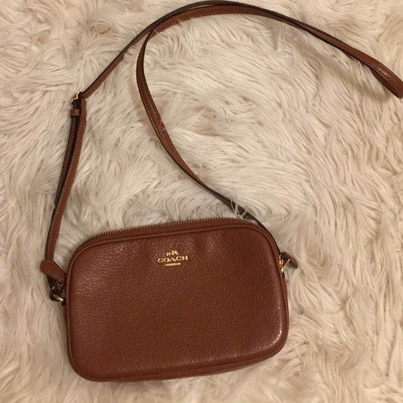 Coach Handbags - Like New Leather Coach Crossbody